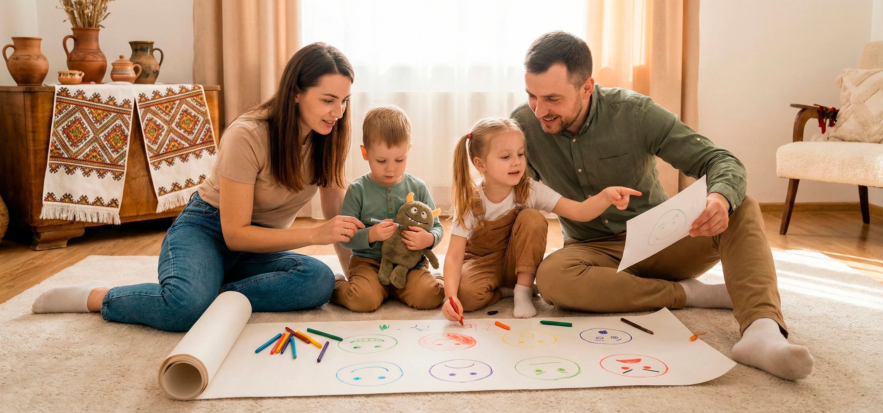 Вебінар для батьків: Як говорити з дітьми про емоції